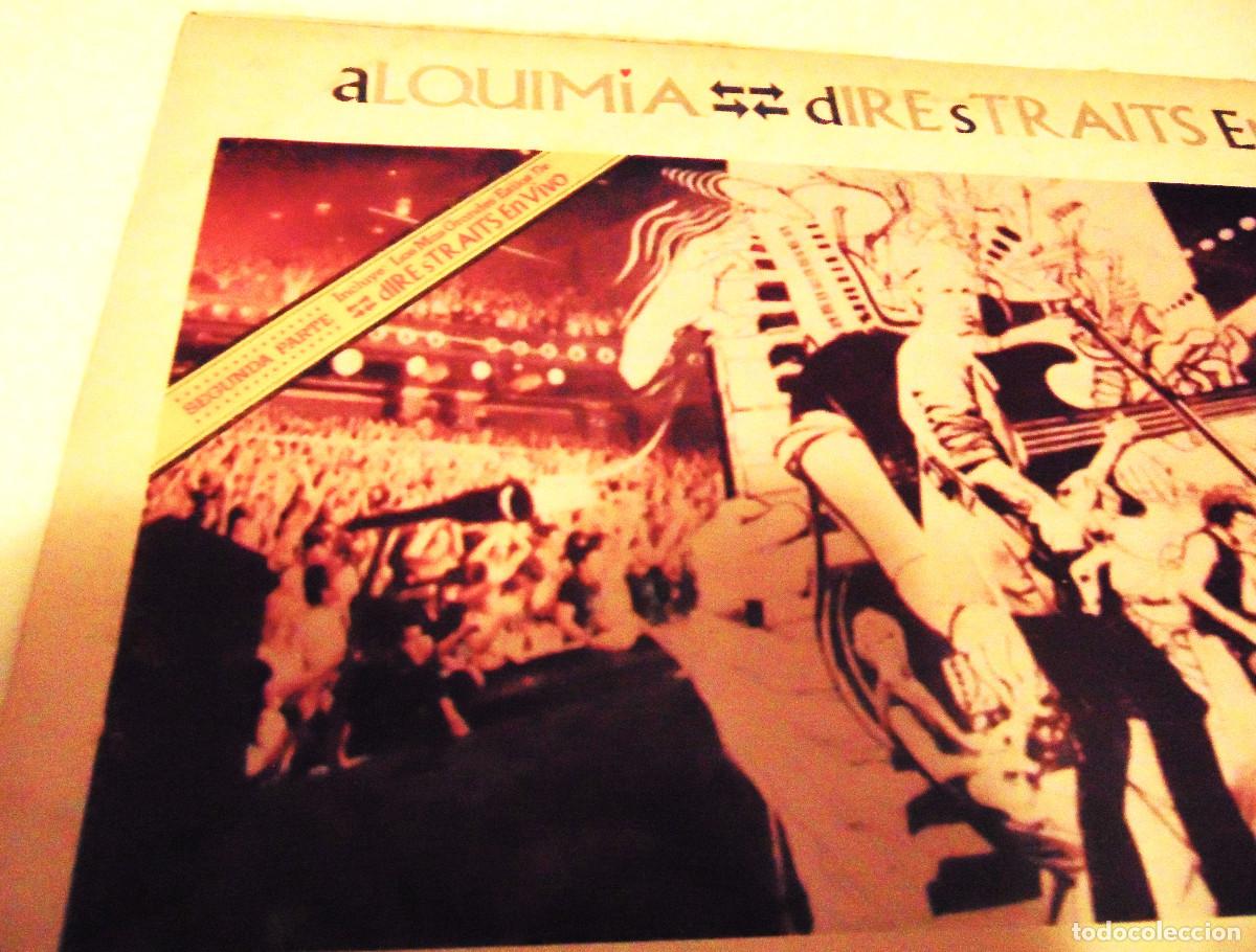 Discos de vinilo: DIRE STRAITS - ALCHEMY 2a. parte - RARO LP ARGENTINO - - Foto 4