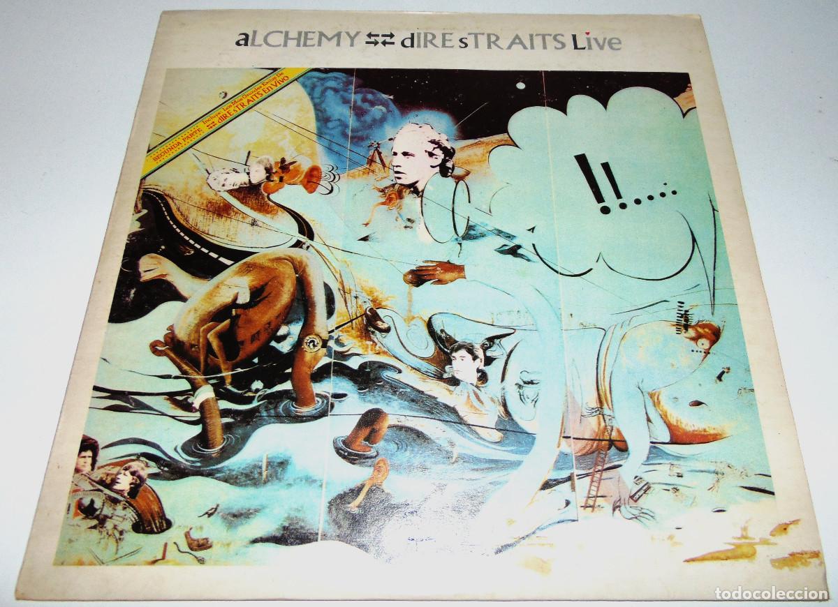 Discos de vinilo: DIRE STRAITS - ALCHEMY 2a. parte - RARO LP ARGENTINO - - Foto 1