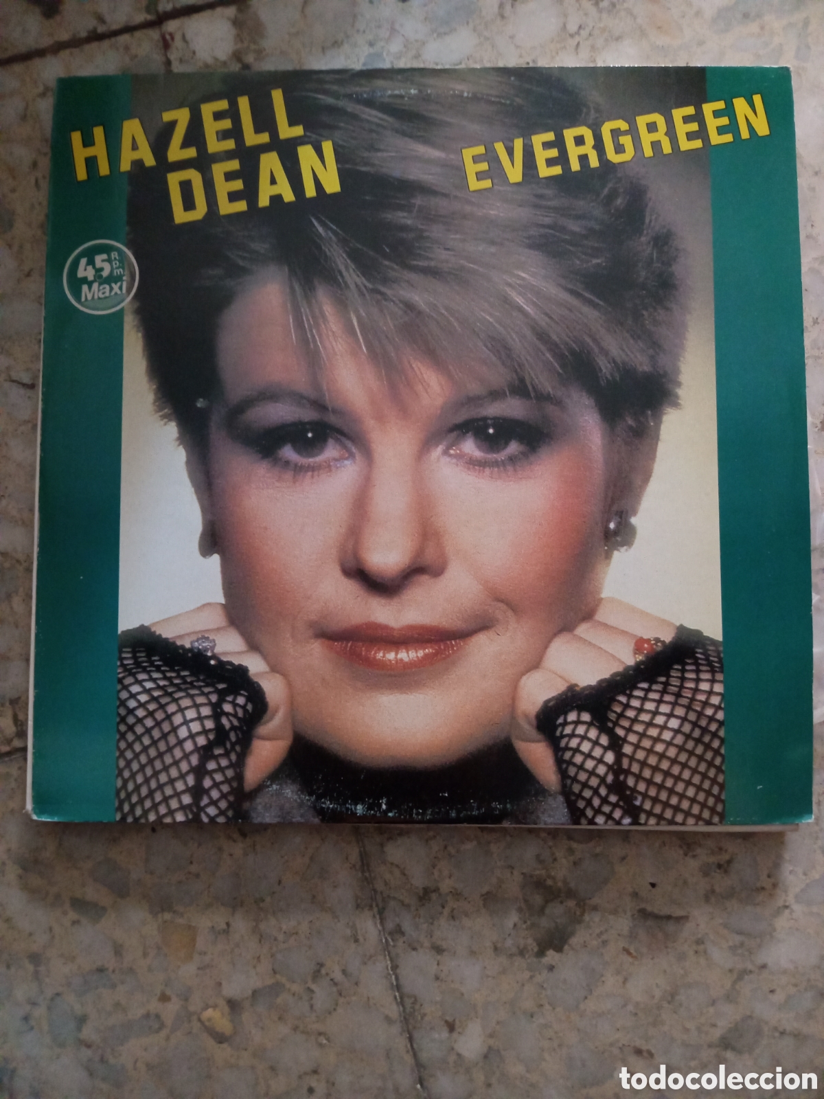 Discos de vinilo: MAXI 12&rdquo; HAZELL DEAN EVERGREEN - Foto 1