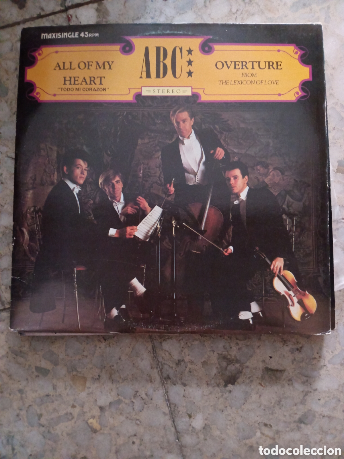 Discos de vinilo: MAXI 12 &rdquo; ABC ALL MY HERAT OVERTURE - Foto 1