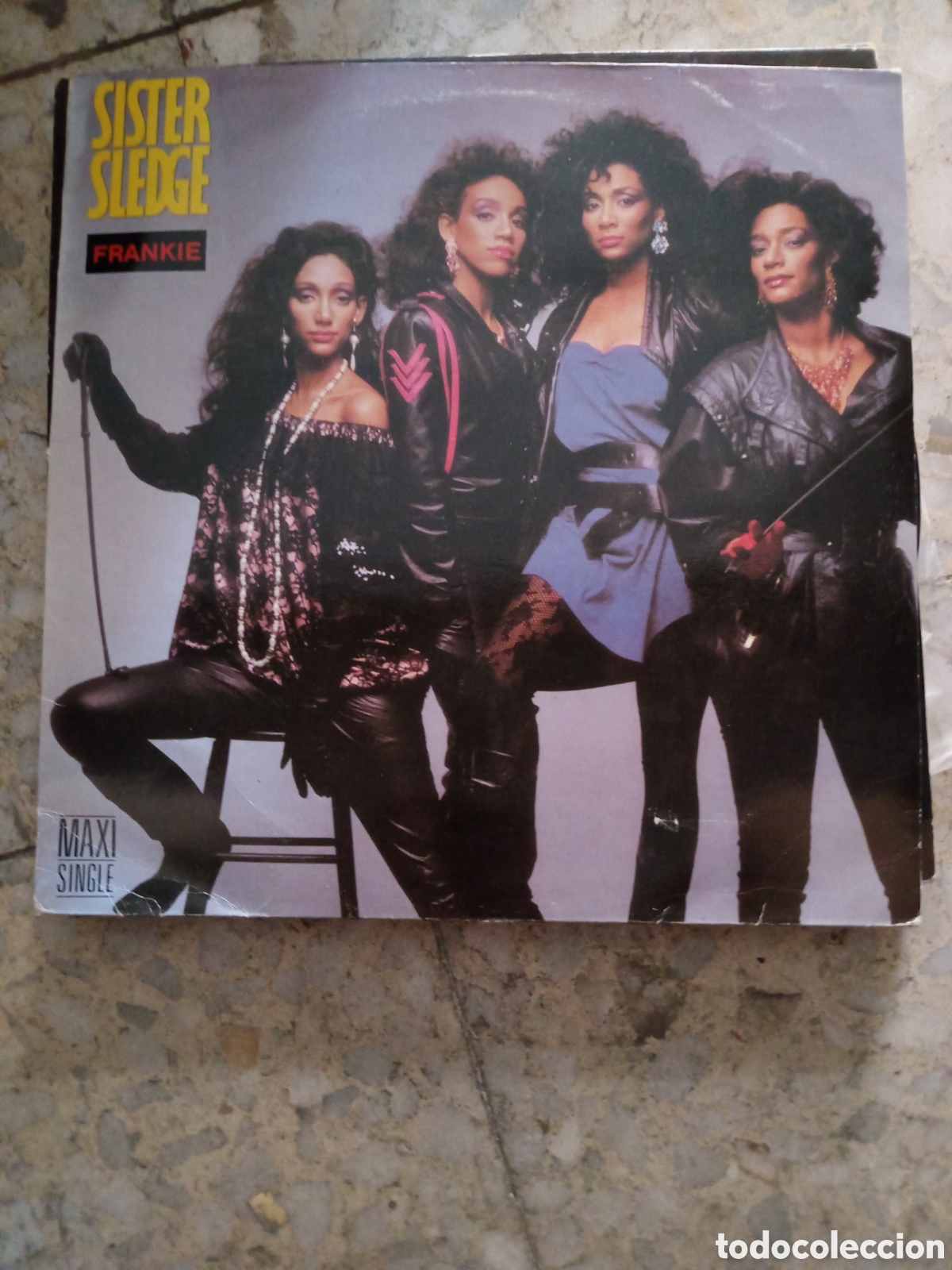 Discos de vinilo: MAXI 12 &rdquo; SISTER SLEDGE FRANKIE - Foto 1