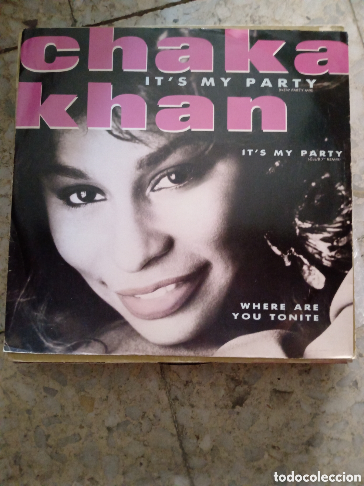 Discos de vinilo: MAXI 12&rdquo; CHAKA KHAN IT&acute;S MY PARTY - Foto 1