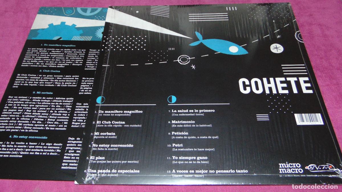 Discos de vinilo: COHETE - LP 2009 - Foto 3