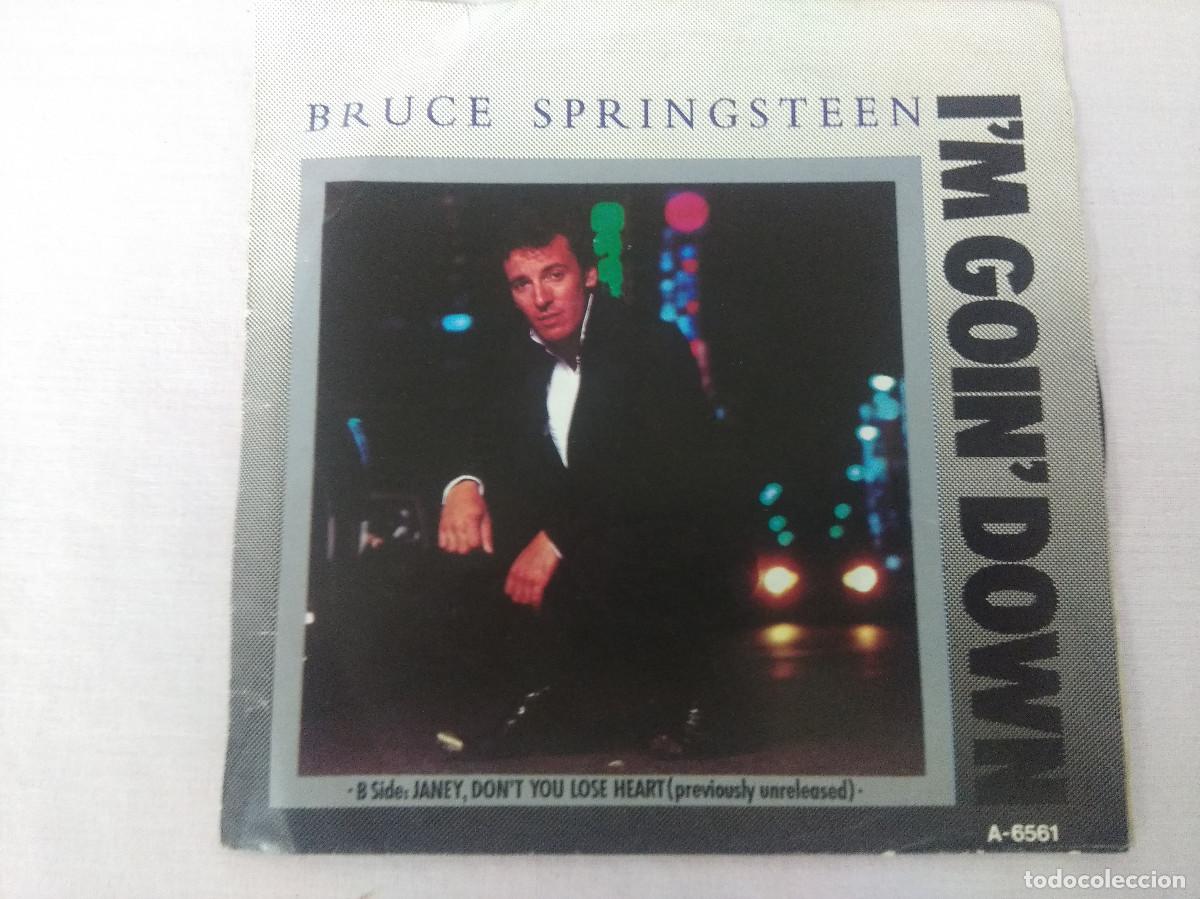 Discos de vinilo: BRUCE SPRINGSTEEN/IM GOIN DOWN/SINGLE. - Foto 1