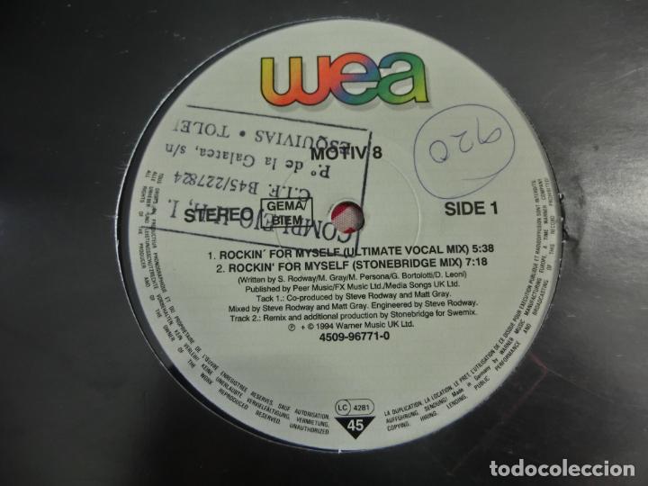 Discos de vinilo: MOTIV 8 - ROCKIN&rsquo; FOR MYSELF - Foto 2