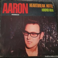 Discos de vinilo: AARON HENRIQUES (VERS. ELVIS PRESLEY - EP SPAIN 1987 - HEARTBREAK HOTEL /THAT'S ALL RIGHT MAMA +2