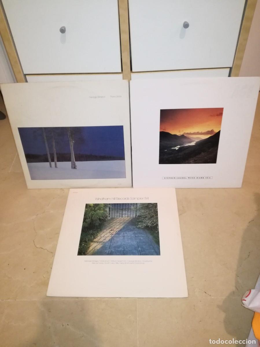 Discos de vinilo: LOTE DE 2 LPS DE MUSICA NEW AGE-WINDHAM HILL RECORDS SAMPLER Y STEPHEN CAUDEL