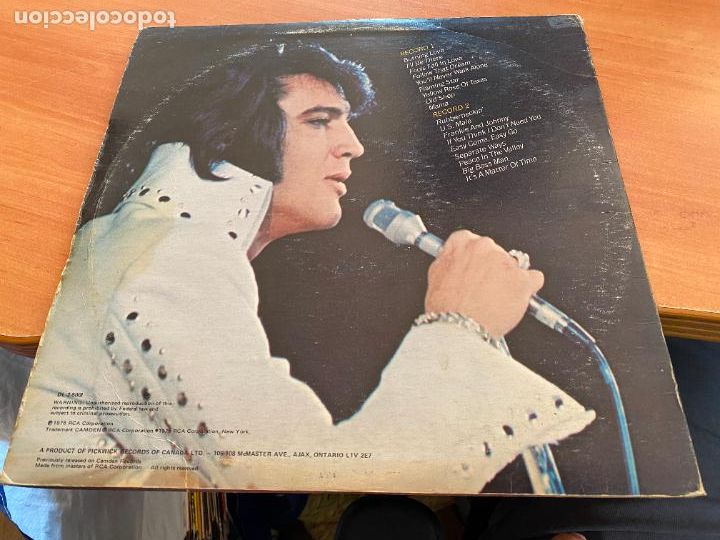 Discos de vinilo: ELVIS PRESLEY (DOUBLE DYNAMITE) 2 x LP (B-42) - Foto 3