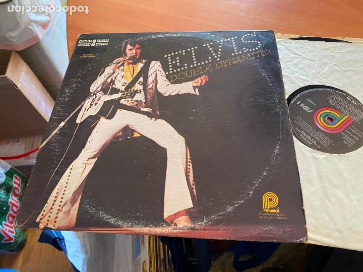 Discos de vinilo: ELVIS PRESLEY (DOUBLE DYNAMITE) 2 x LP (B-42) - Foto 1