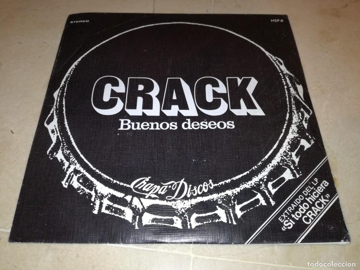 Discos de vinilo: CRACK-BUENOS DESEOS-ORIGINAL 1979-PROMO - Foto 1