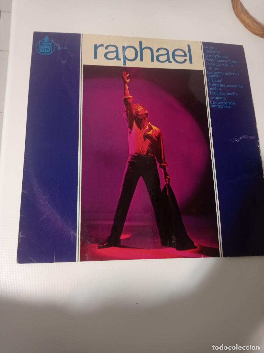 Discos de vinilo: Antiguo LP de Raphael buen estado - Foto 1