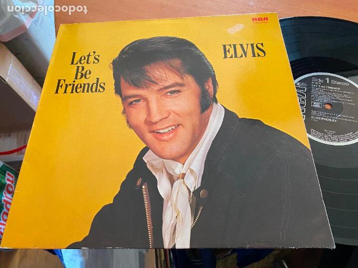 Discos de vinilo: ELVIS PRESLEY (LETS BE FRIENDS) LP (B-42) - Foto 1