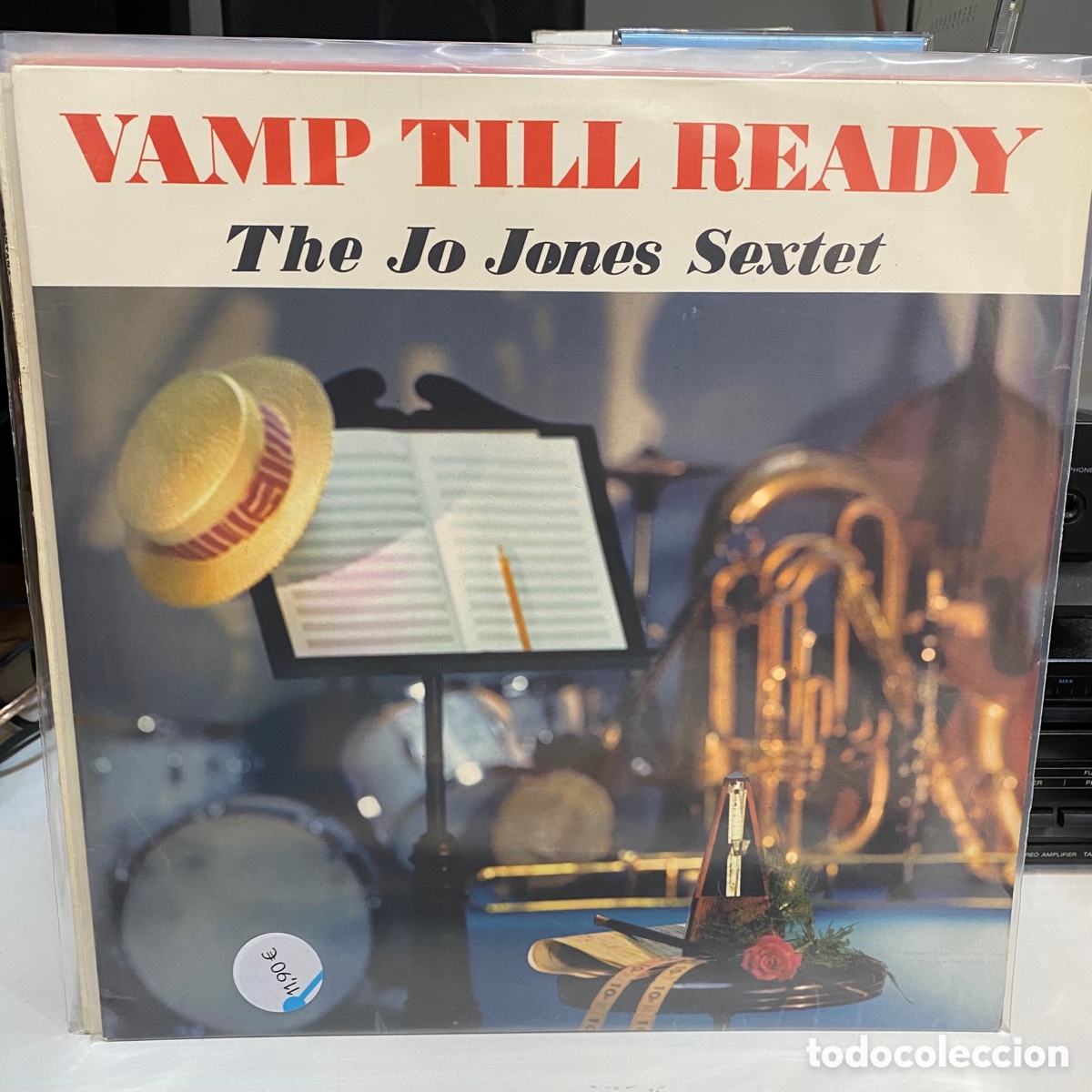 Discos de vinilo: Jo Jones Sextet - Vamp Till Ready (LP, Album, Mono, Club)