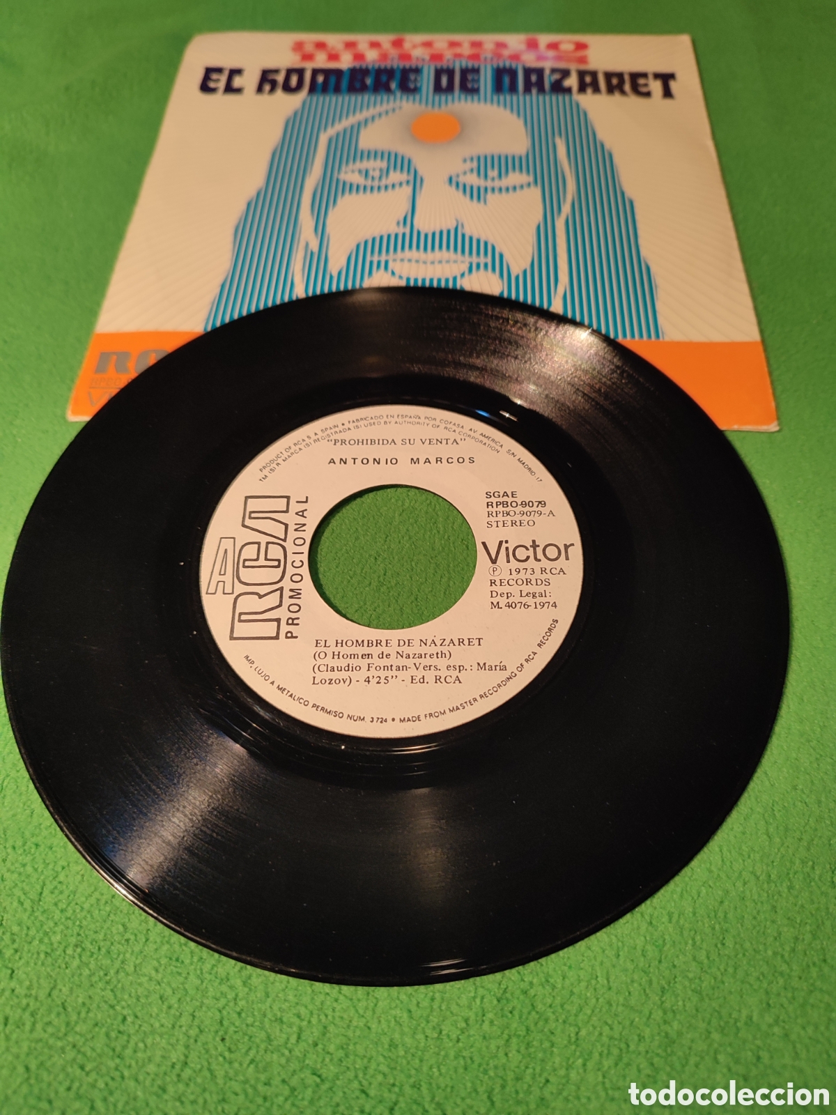 Discos de vinilo: Antonio Marco - El hombre de Nazareth - Foto 2
