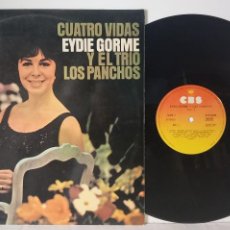 Discos de vinilo: EYDIE GORME Y EL TRIO LOS PANCHOS / CUATRO VIDAS / LP