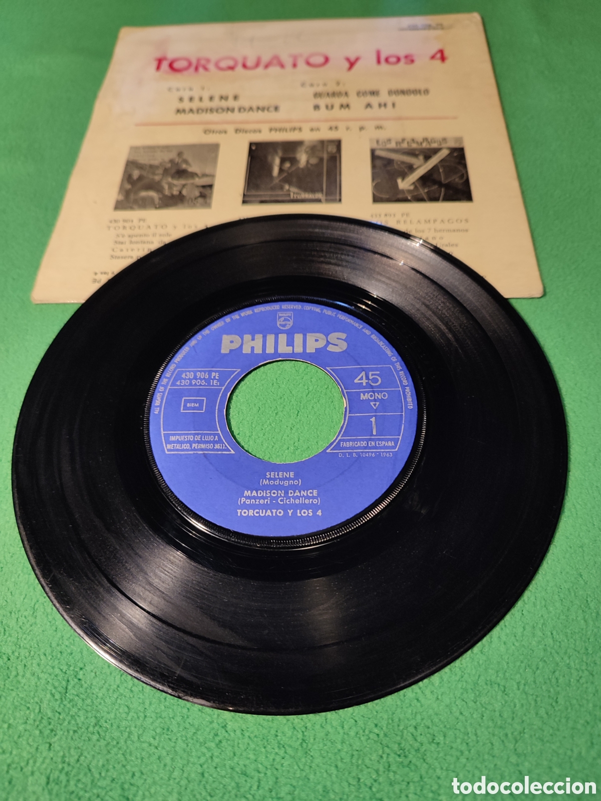 Discos de vinilo: Torcuato y los 4 - Selene + 3 - Foto 2