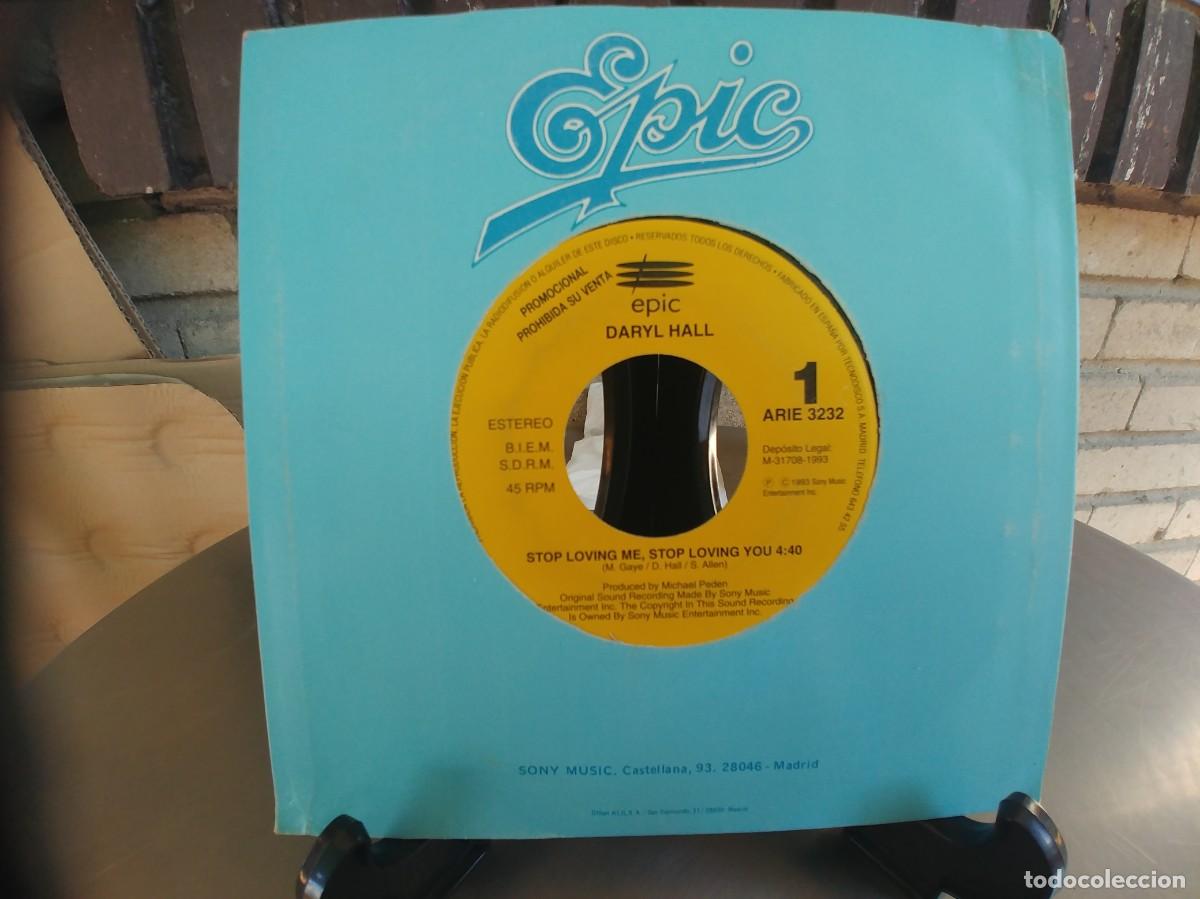 Discos de vinilo: DARYL HALL-SINGLE STOP LOVING ME STOP LOVING YOU-PROMO UNA CARA