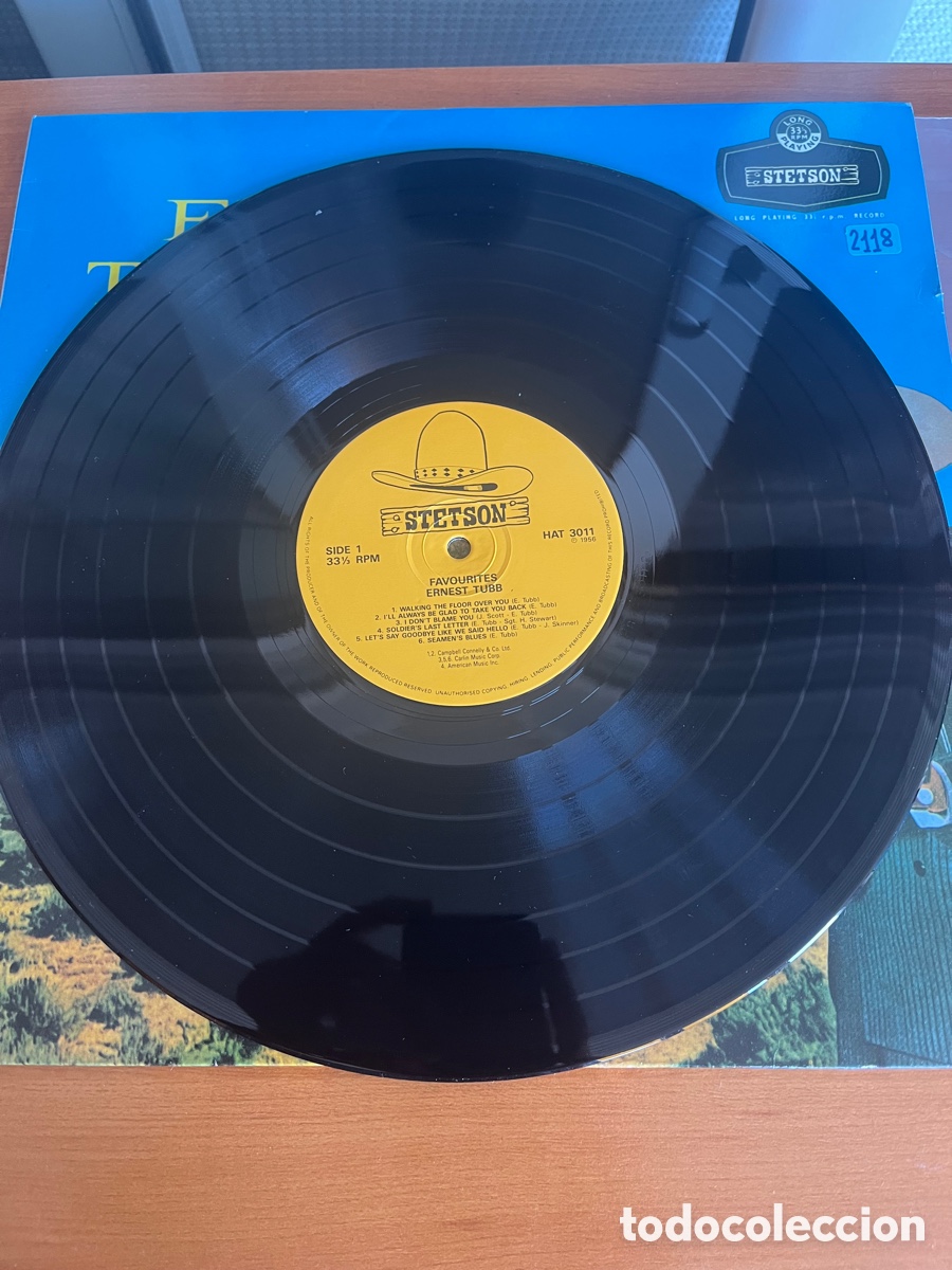 Discos de vinilo: Ernest Tubb - Favourited - Foto 3