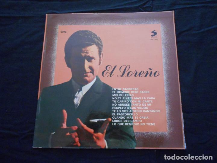 Discos de vinilo: LP EL LORE&Ntilde;O // ENTRE BARRERAS + 11 - Foto 1