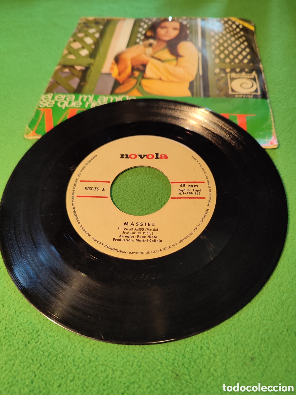 Discos de vinilo: Massiel - El era mi amigo - Foto 2