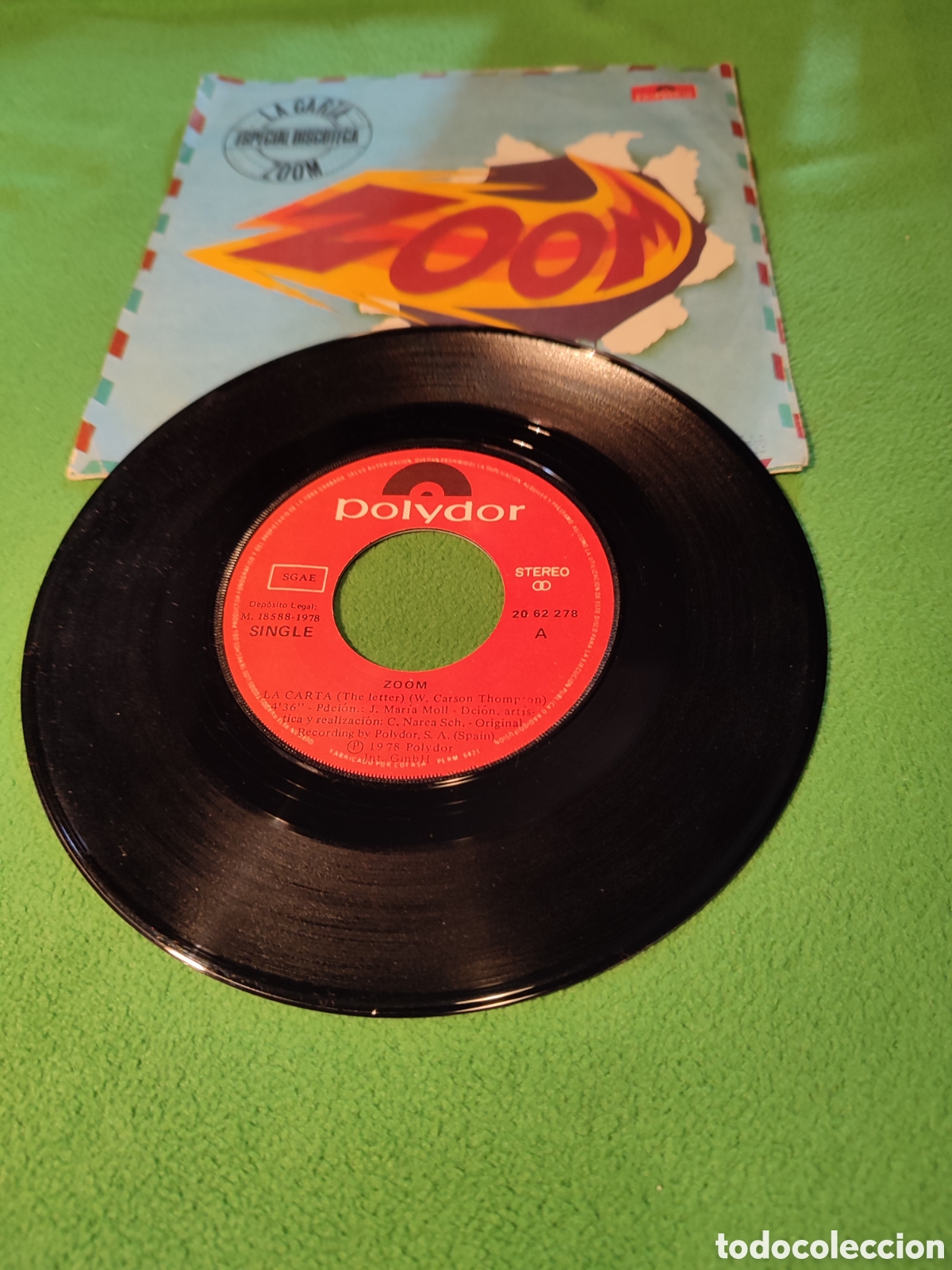 Discos de vinilo: Zoom - La carta Vinilo Single - Foto 2