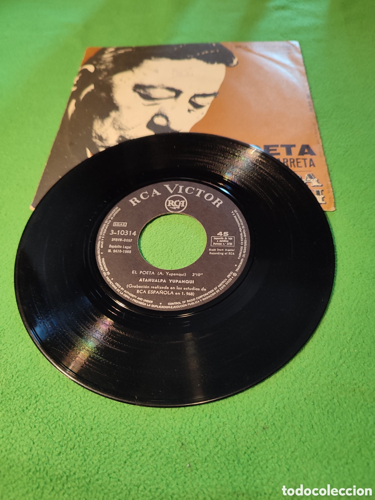 Discos de vinilo: Atahualpa Yupanqui - El poeta - Foto 2