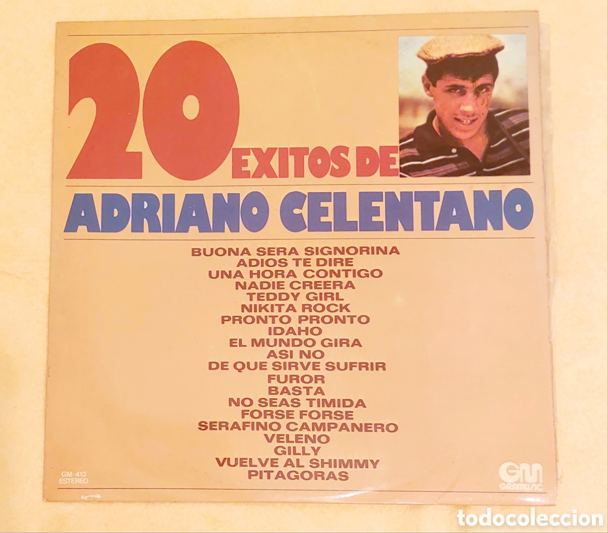 Discos de vinilo: VINILO 20 EXITOS DE ADRIANO CELENTANO - Foto 1