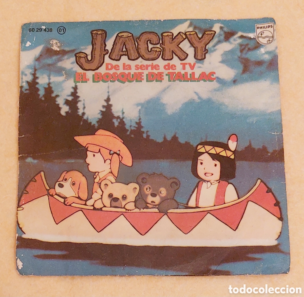 Discos de vinilo: VINILO DE JACKY EL BOSQUE DE TALLAC - Foto 1