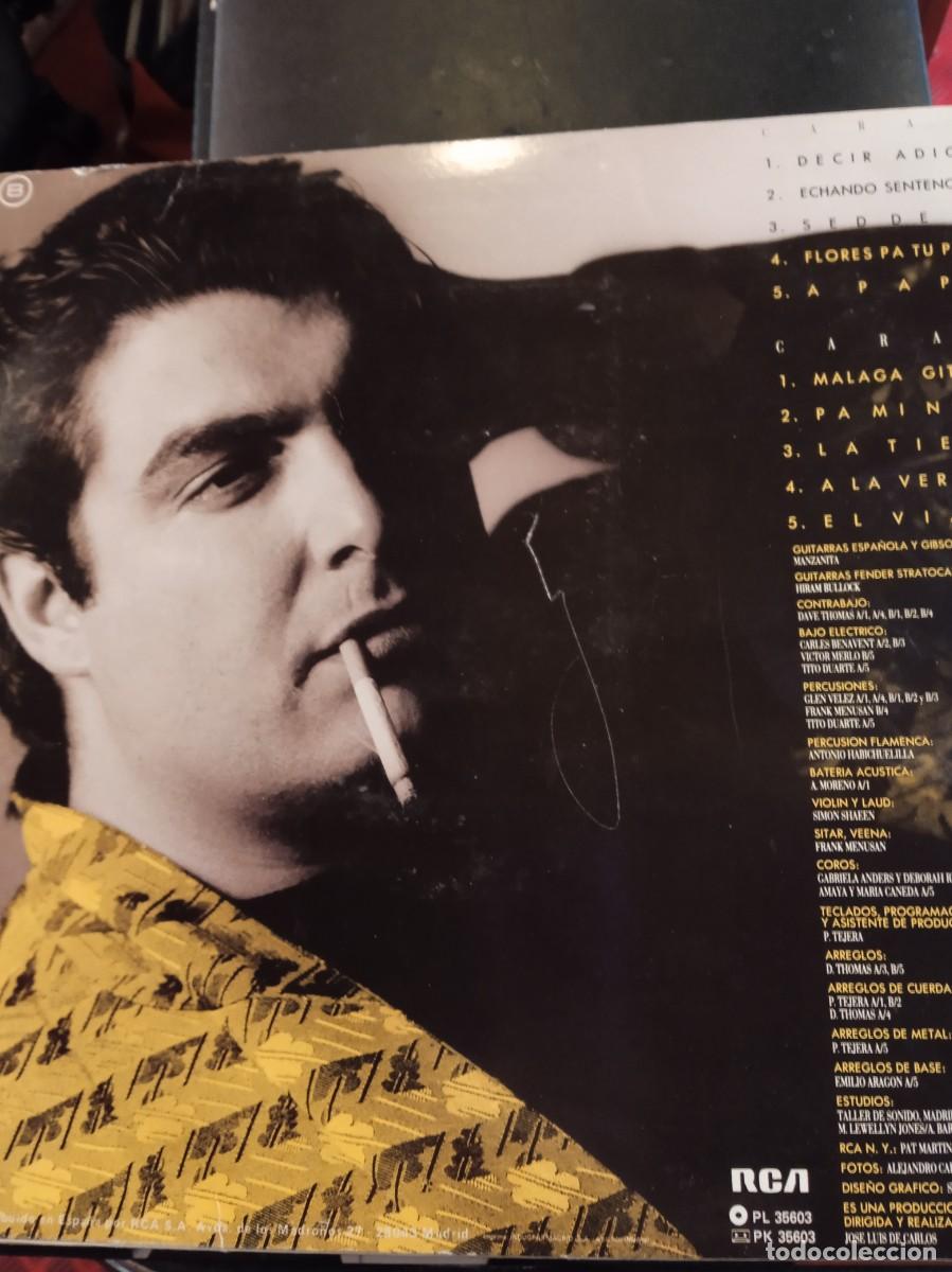 Discos de vinilo: MANZANITA- ECHANDO SENTENCIAS. LP - Foto 2