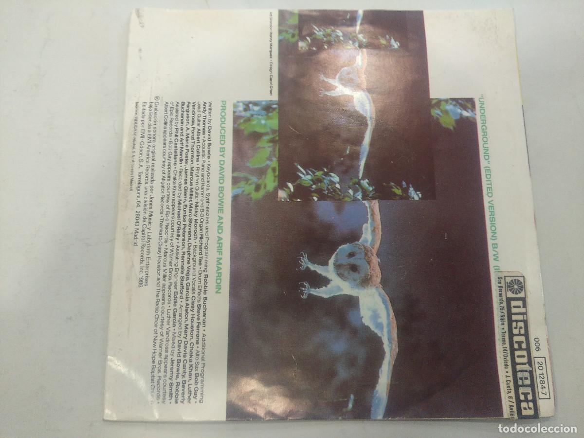 Discos de vinilo: DAVID BOWIE/UNDERGROUND/SINGLE. - Foto 3