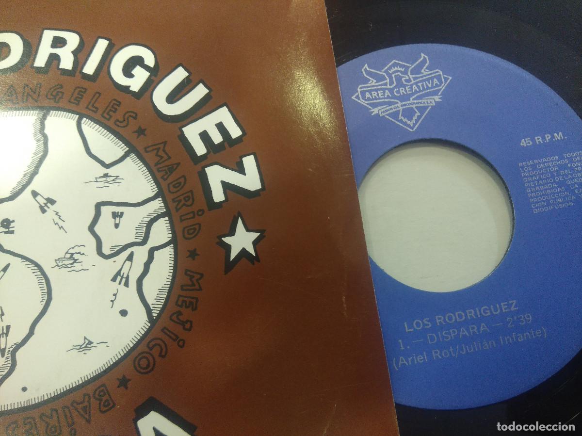 Discos de vinilo: LOS RODRIGUEZ/DISPARA/SINGLE PROMOCIONAL. - Foto 2