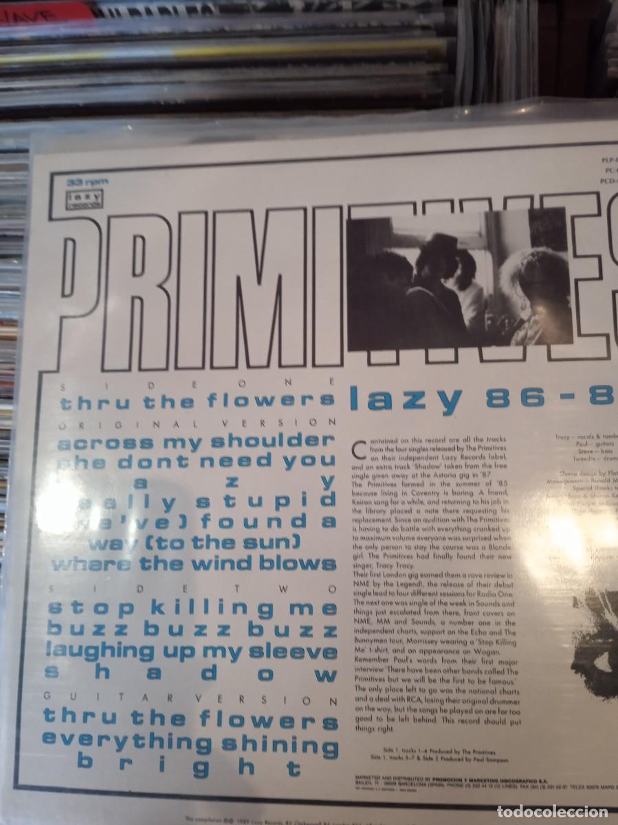 Discos de vinilo: THE PRIMITIVES- LAZY 86-88. LP - Foto 2