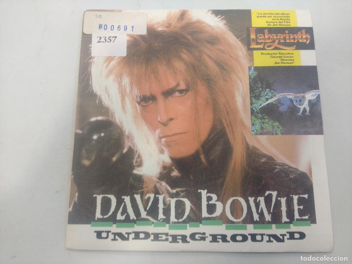 Discos de vinilo: DAVID BOWIE/UNDERGROUND/SINGLE PROMOCIONAL. - Foto 1