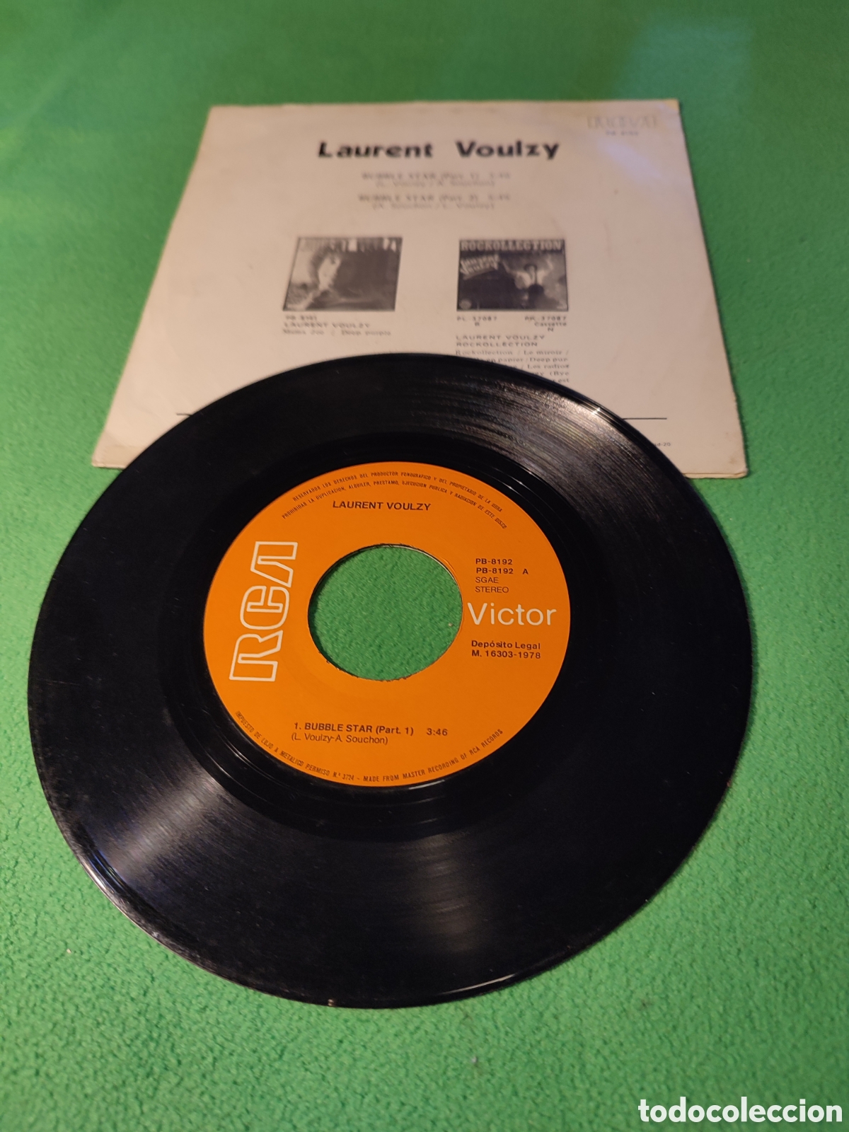 Discos de vinilo: Laurent Voulzy - Bubble star - Foto 2