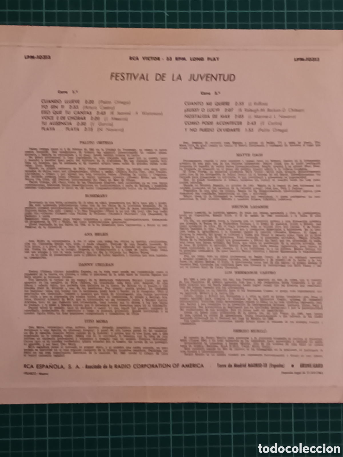 Discos de vinilo: Festival de la juventud - Foto 2
