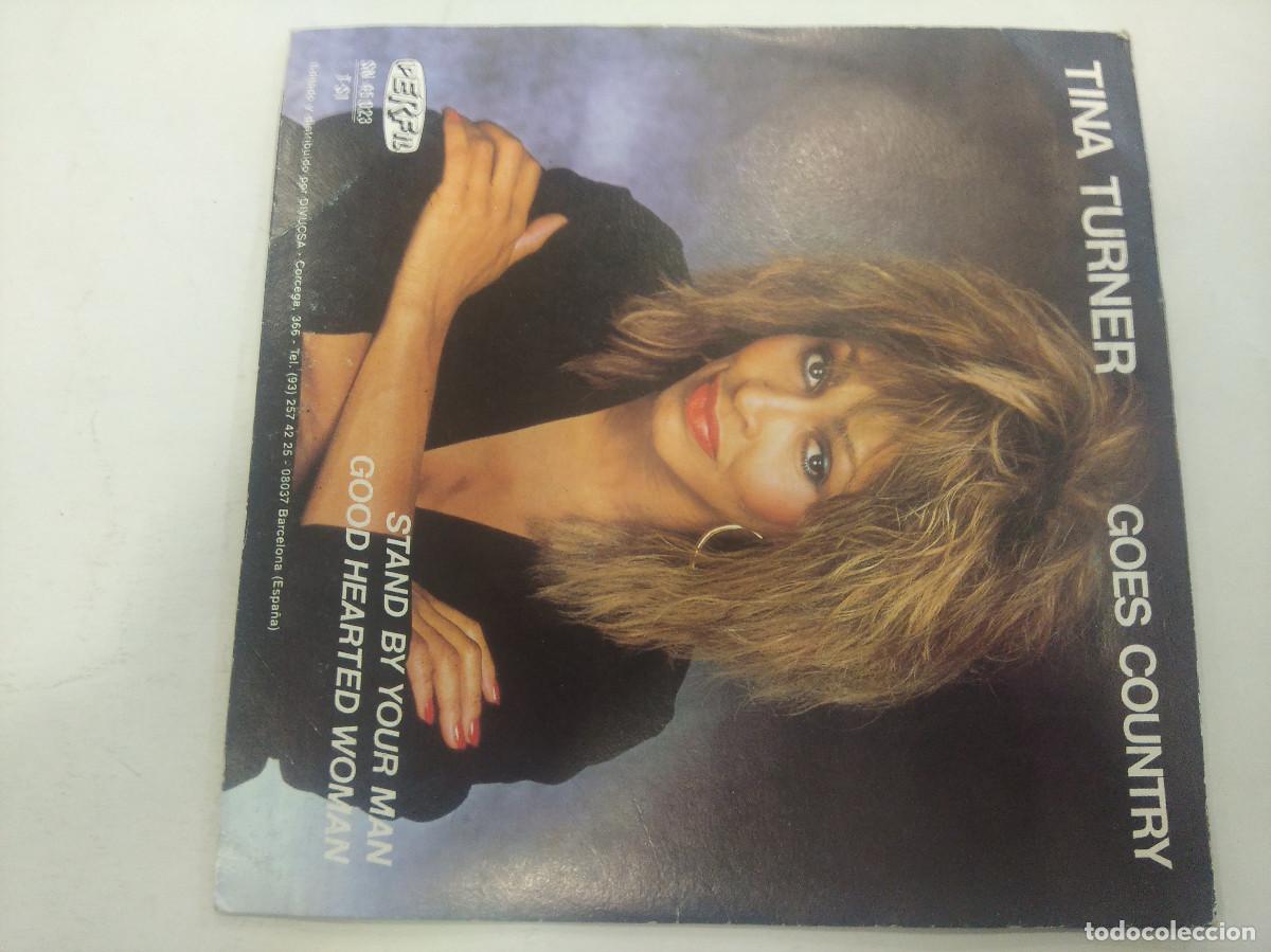 Discos de vinilo: TINA TURNER/GOES COUNTRY/SINGLE. - Foto 3