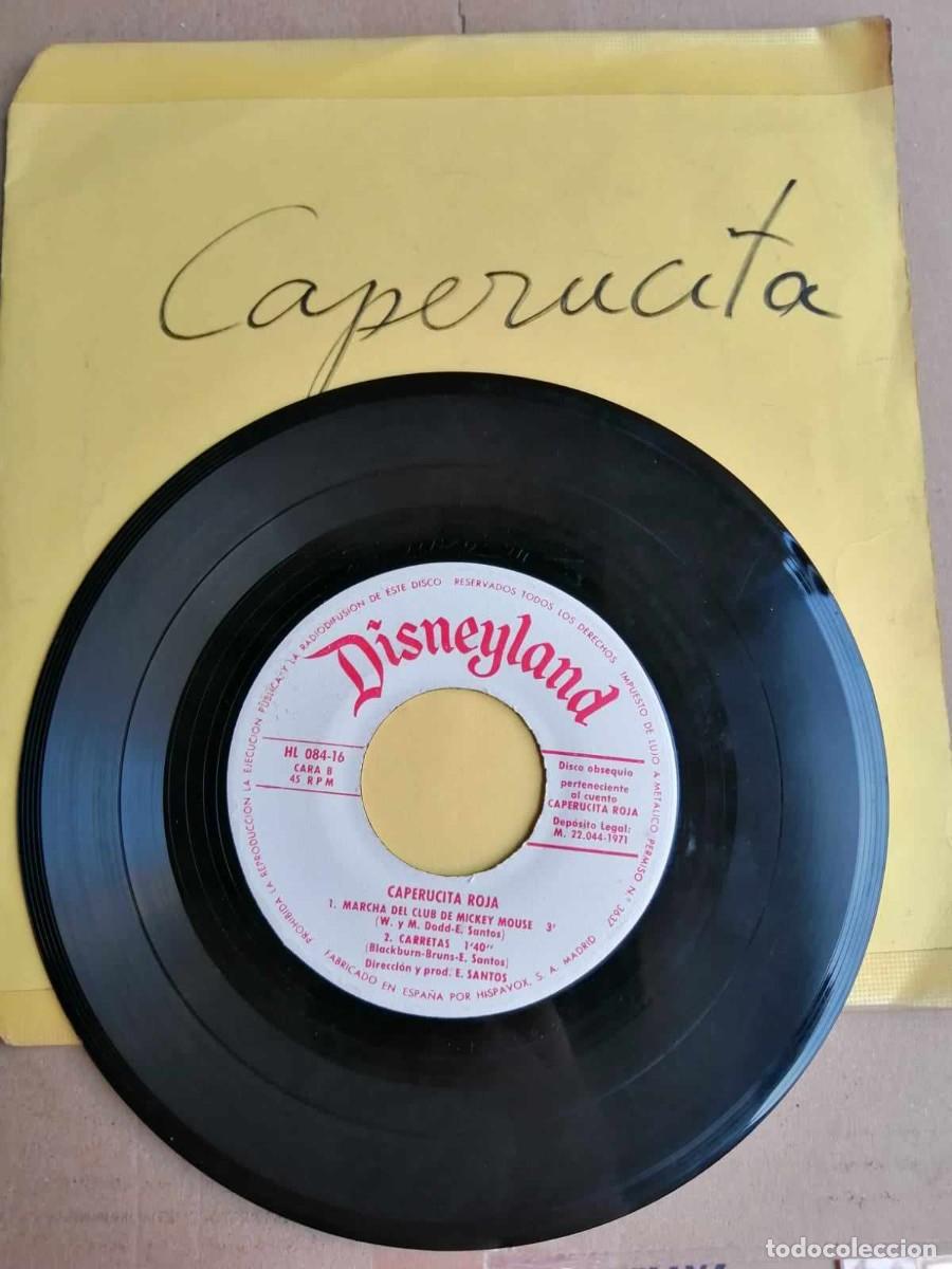 Discos de vinilo: DISCO SINGLE. CUENTO. CAPERUCITA ROJA - Foto 1