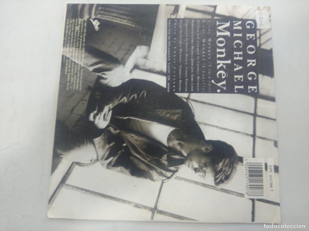 Discos de vinilo: GEORGE MICHAEL/MONKEY/SINGLE PROMOCIONAL. - Foto 3