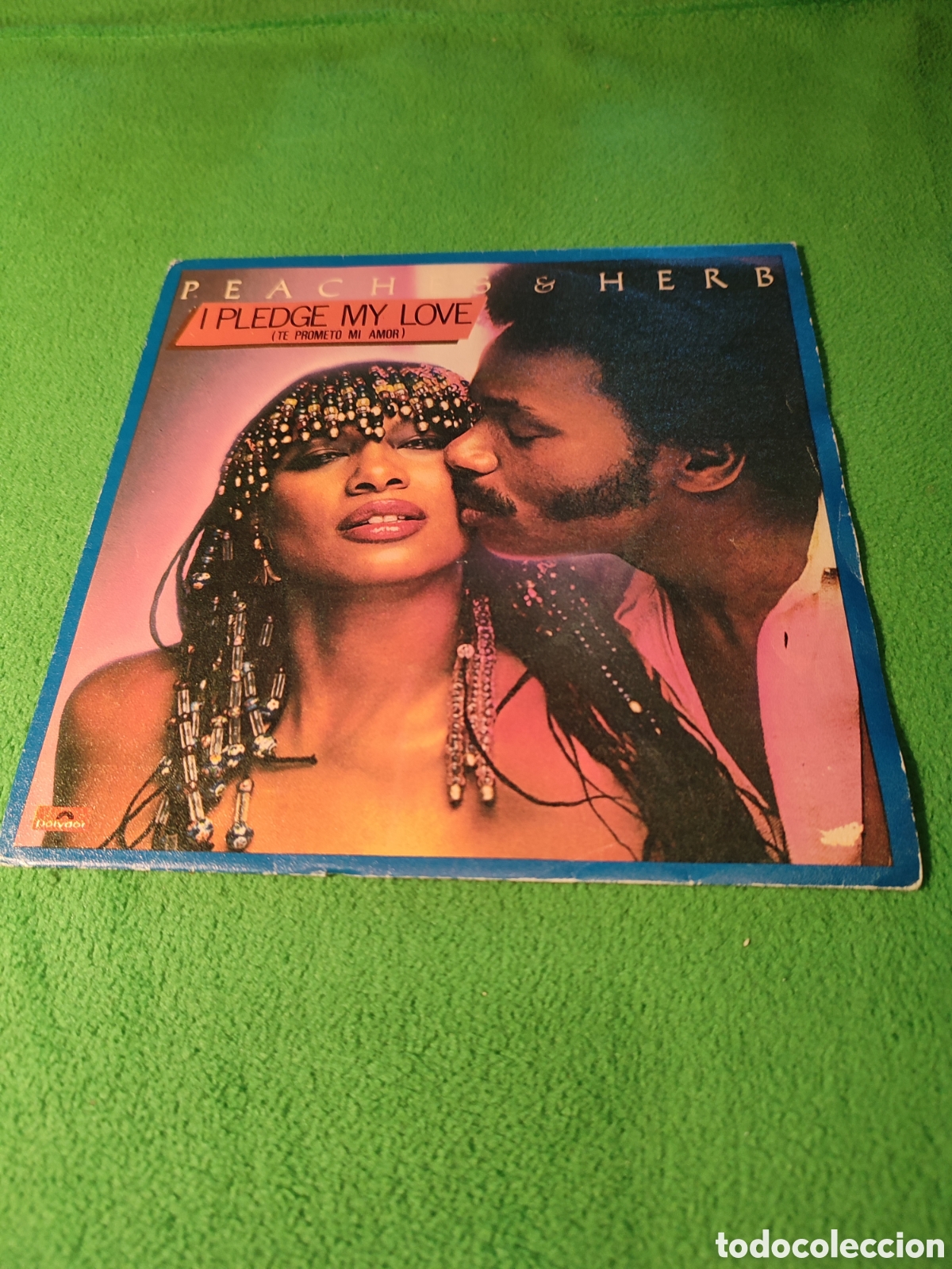 Discos de vinilo: Peaches & Herb - I pledge My love - Foto 1
