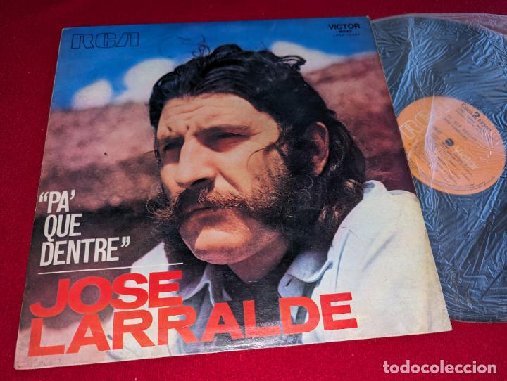 Discos de vinilo: JOSE LARRALDE Pa que dentre LP 1970 RCA ESPA&Ntilde;A SPAIN