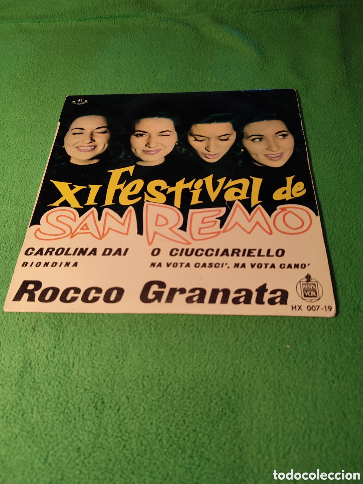 Discos de vinilo: Rocco Granata - Carolina dai + 3 - Foto 1