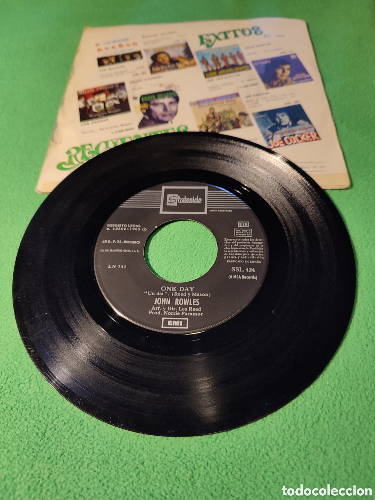 Discos de vinilo: John Rowles - One day - Foto 2