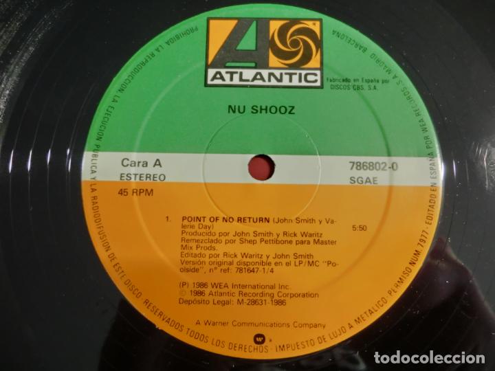 Discos de vinilo: NU SHOOZ - POINT OF NO RETURN - Foto 3