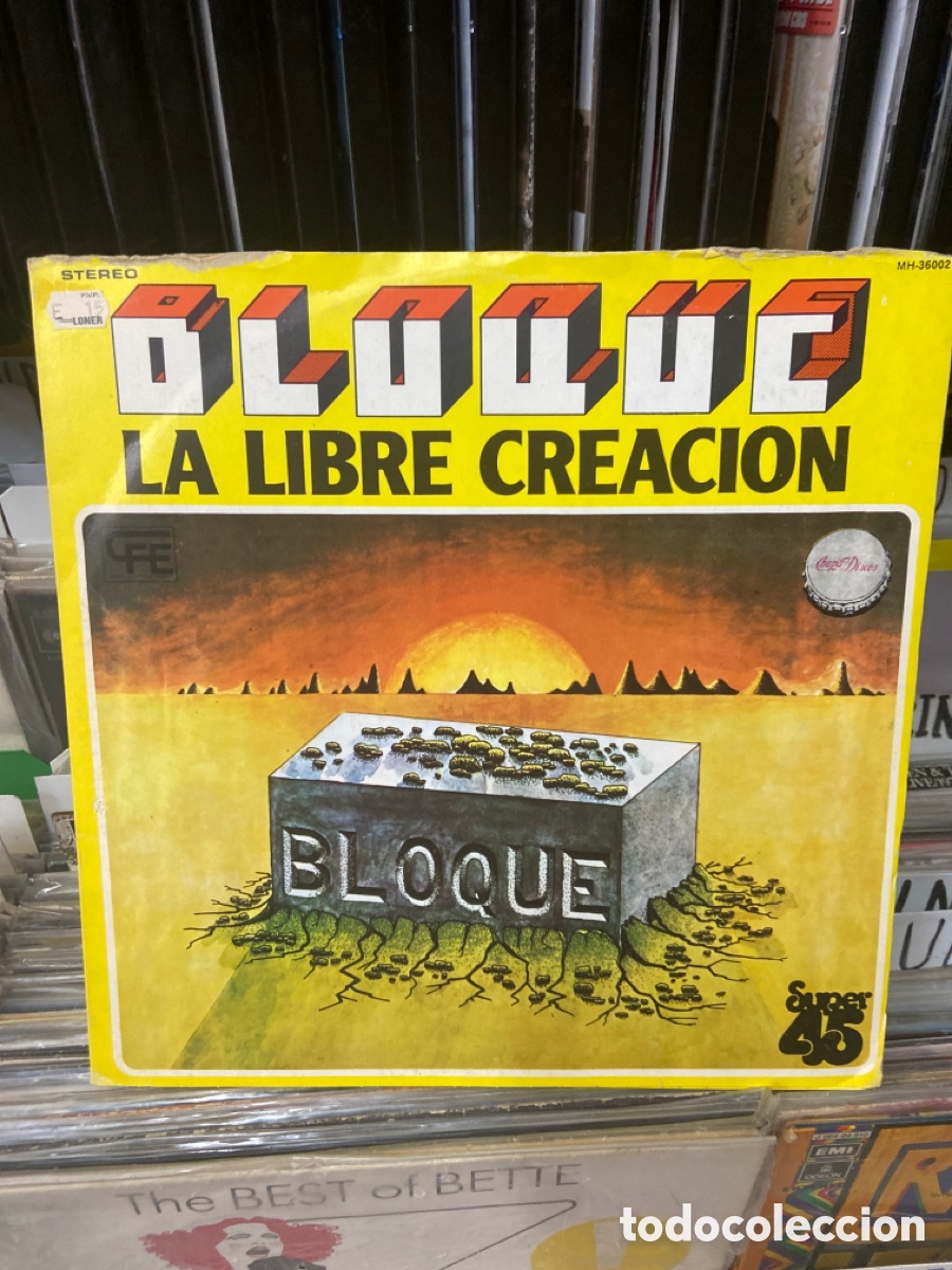 Discos de vinilo: Bloque la libre creacion - Foto 1