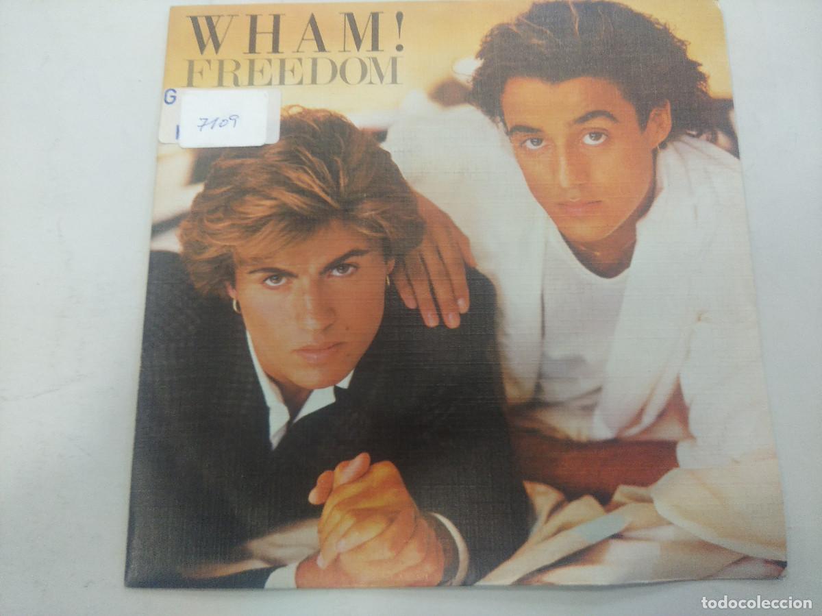Discos de vinilo: WHAM/FREEDOM/SINGLE PROMOCIONAL. - Foto 1