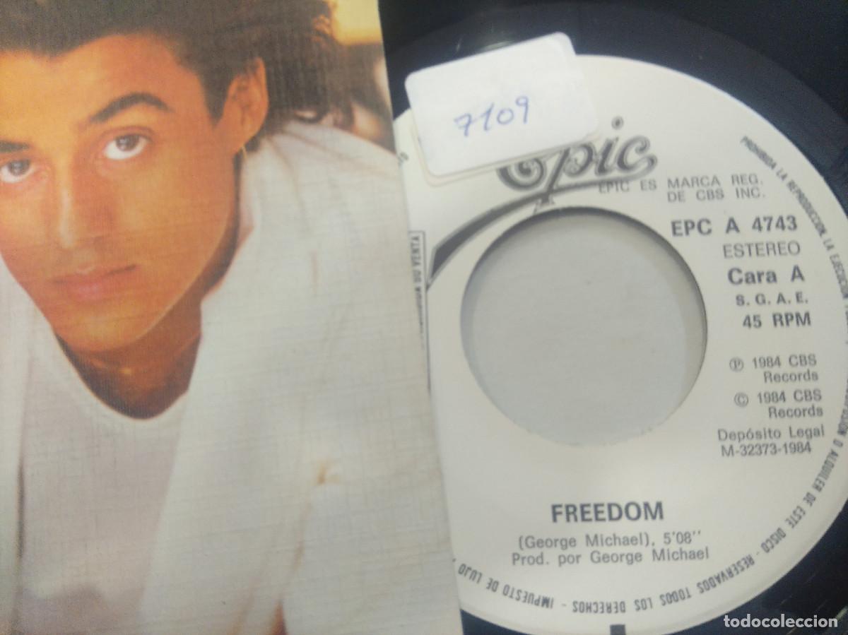 Discos de vinilo: WHAM/FREEDOM/SINGLE PROMOCIONAL. - Foto 2
