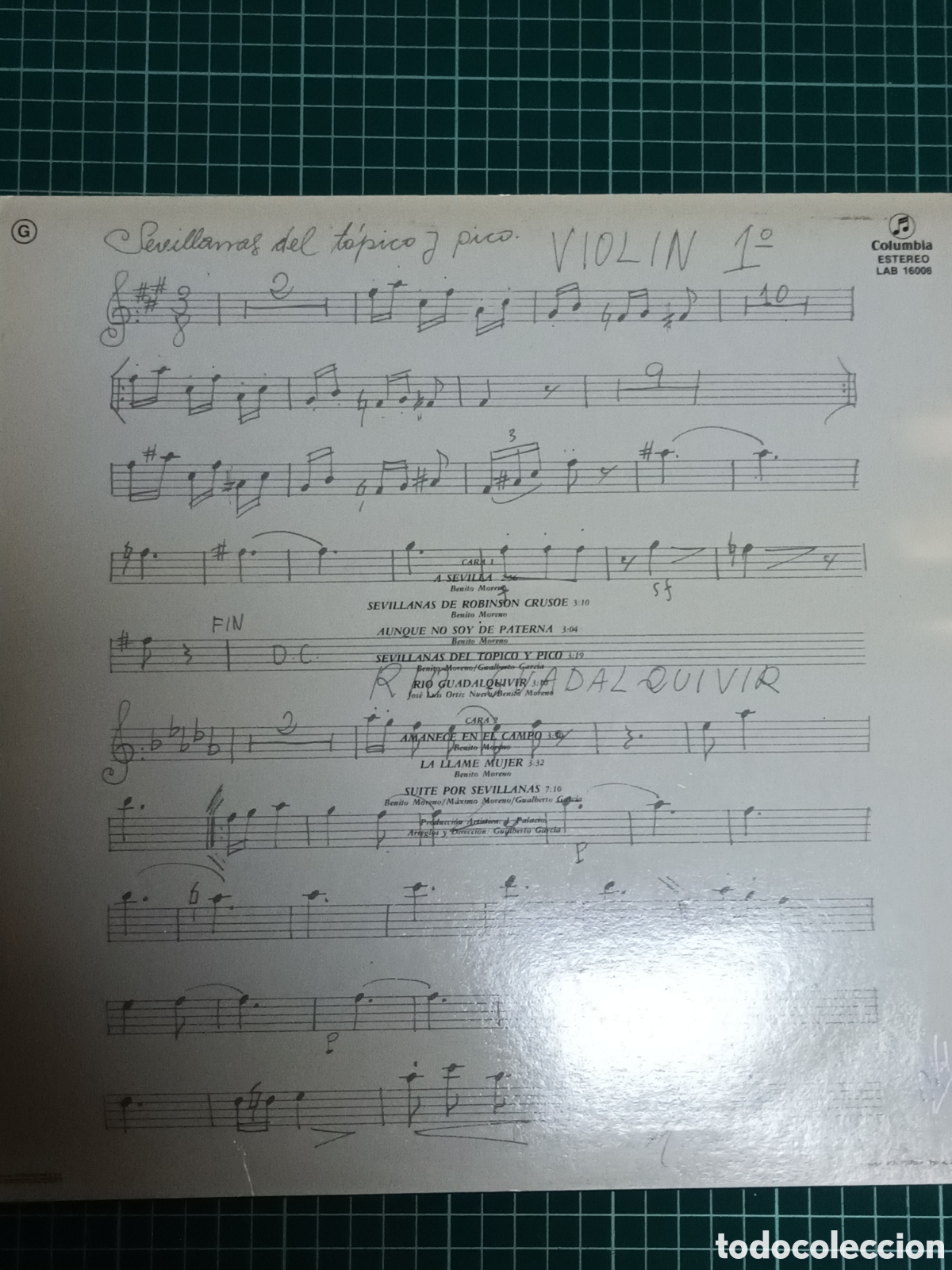 Discos de vinilo: Benito moreno sevillanas - Foto 2