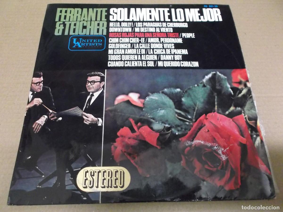 Discos de vinilo: FERRANTE & TEICHER (LP) SOLAMENTE LO MEJOR A&Ntilde;O 1965 - Foto 1