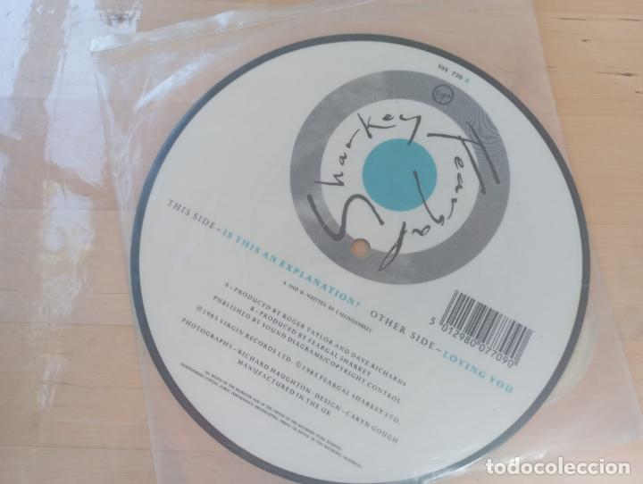 Discos de vinilo: SINGLE FEARGAL SHARKEY PICTURE - Foto 2