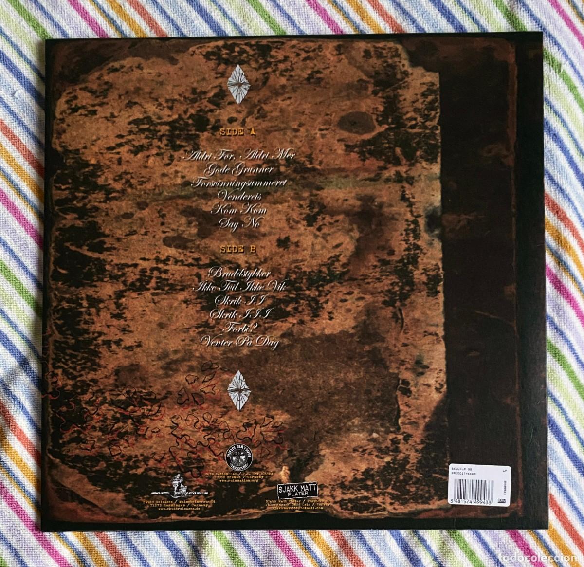 Discos de vinilo: KNUSTE RUTER - BRUDDSTYKKER 12 LP - HARDCORE PUNK - Foto 2